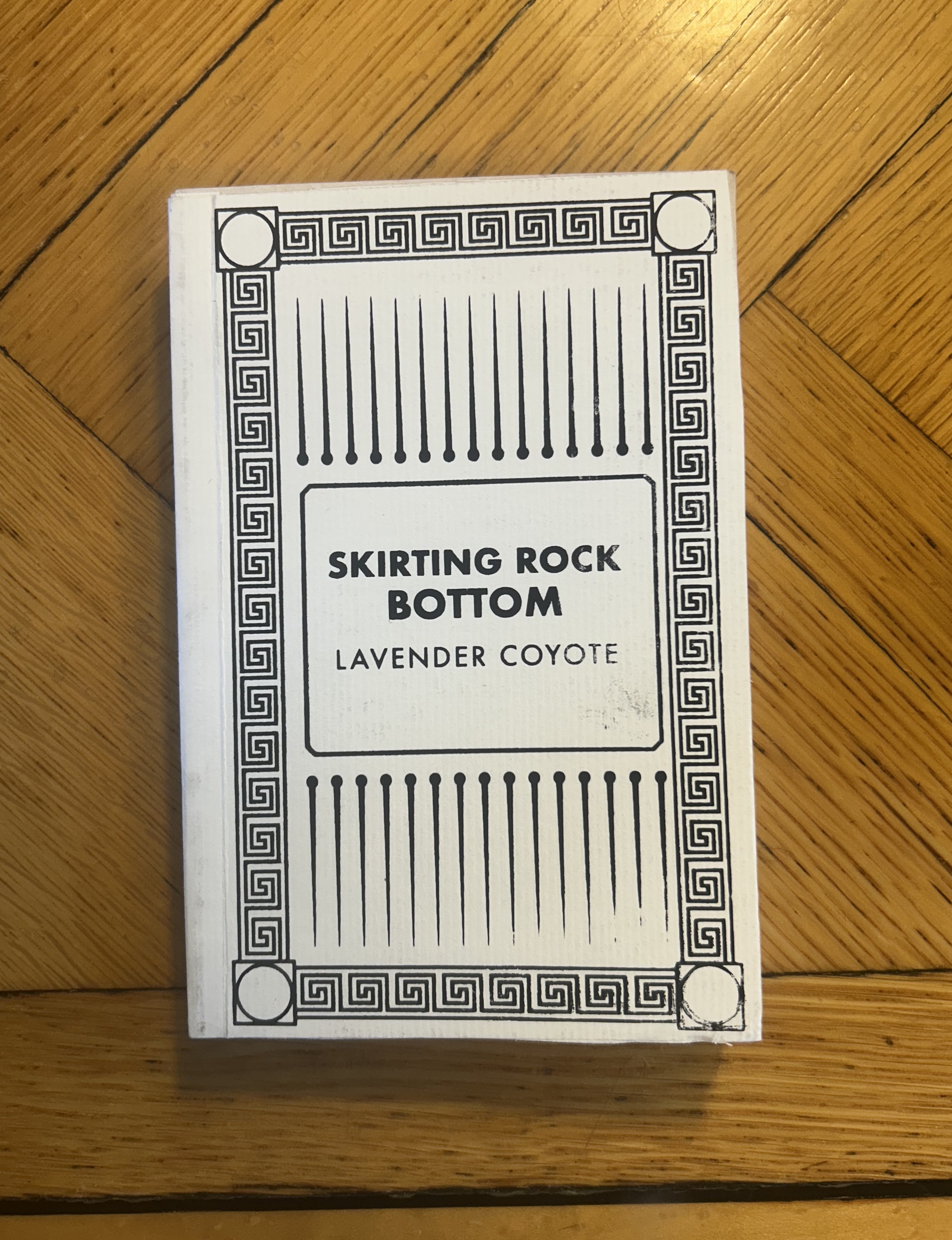 Skirting, a short story collection by Geoffrey Bridgman.